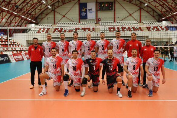 Dinamo - United Volleys Frankfurt 2-3 (26 - 28, 25 - 19, 21 - 25, 25 - 21, 11 - 15) FOTO CEV