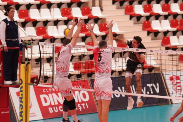 Dinamo - United Volleys Frankfurt 2-3 (26 - 28, 25 - 19, 21 - 25, 25 - 21, 11 - 15) FOTO CEV