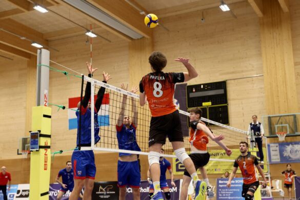 VC Lorentzweiler - CSA Steaua 3-0 (16-25, 16-25, 17-25) FOTO CEV