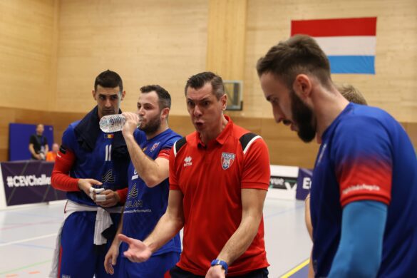 VC Lorentzweiler - CSA Steaua 3-0 (16-25, 16-25, 17-25) FOTO CEV